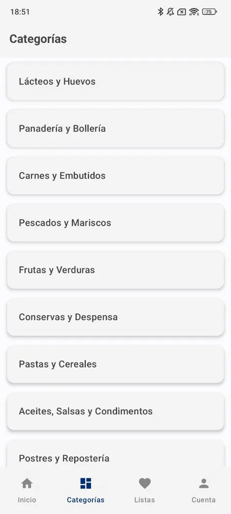 Categorías